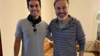 نورت مصر.. مينا مسعود برفقة إيهاب فهمي في أحدث ظهور