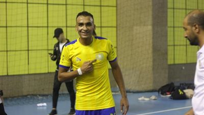 العركى ينفرد بصدارة هدافي الدورى المصرى للصالات