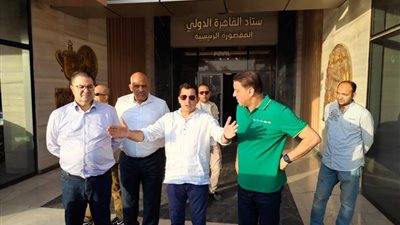 وزير الرياضة يتفقد استعدادات استاد القاهرة لمباراة الأهلي والترجي التونسي