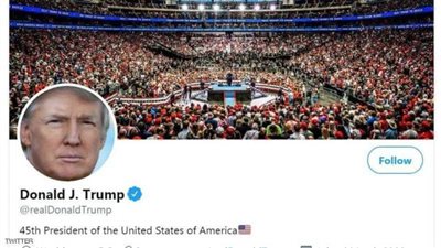 عاجل.. تويتر يعاقب ترامب.. والمرأة الحديدية تتوعده بالسجن