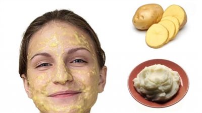 ماسك البطاطس.. الحل المثالي لتفتيح البشرة