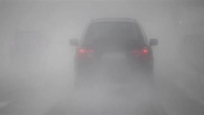 إغلاق طريق دمياط باتجاه بورسعيد بسبب الشبورة