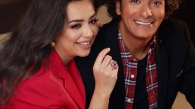 بالصور.. هبة مجدي بإطلالة رومانسية برفقة زوجها عبر ”انستجرام”