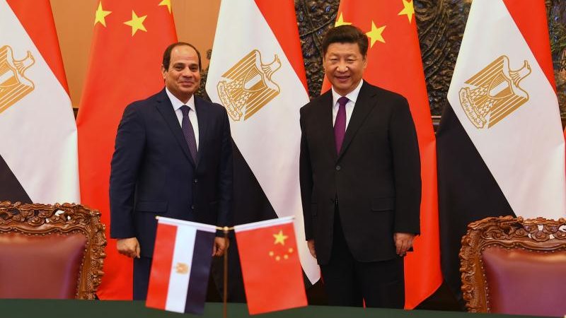 قمة مصرية صينية اليوم