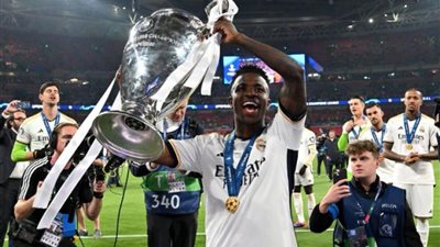 معادلة إنجاز ميسي.. أرقام قياسية لـ فينيسيوس جونيور في ليلة تتويج ريال مدريد بـ دوري الأبطال