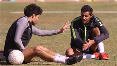 أحمد ياسر ريان يشارك في مران سيراميكا كليوباترا