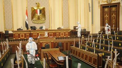 القوات المسلحة تطهر مجلس النواب قبل جلسة الانعقاد الأولى
