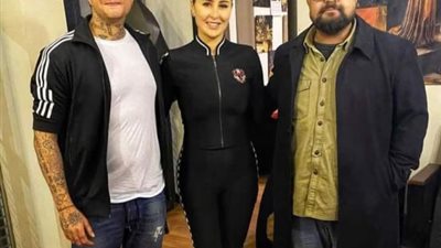 عائشة بن أحمد وأحمد الفيشاوي يستعدان لبدء تصوير فيلم ”ريتسا”