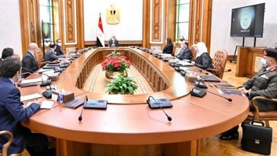 الرئيس يوجه مجلس الوزراء بضرورة التواصل مع أهالى١٥٠٠ قرية الجاري تطويرها على مستوى الجمهورية