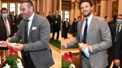 «حازم إمام وحسام غالي» يؤديان اليمين الدستورية في الجلسة الافتتاحية بالنواب