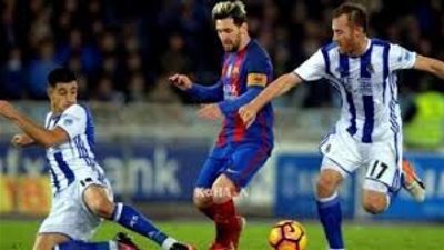 برشلونة يواجه سوسيداد في السوبر الإسباني