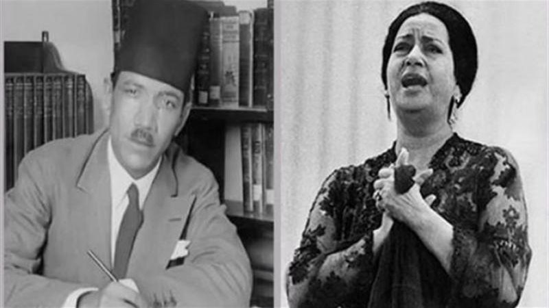 أحمد رامي وأم كلثوم