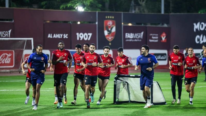 تدريبات الأهلي