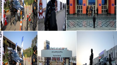 بالصور .. إستعدادات أمنية مكثفة لتأمين بطولة كأس العالم لكرة اليد 2021