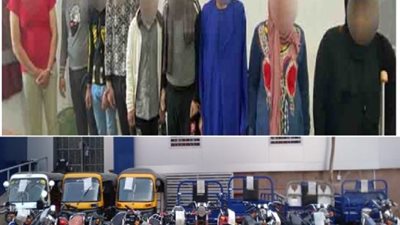 ضبط تشكيل عصابى بالمنيا تخصص فى سرقة مركبات ”التوك توك”