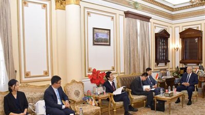 وفد مجلس المنح الصيني يزور جامعة القاهرة.. (فيديو وصور)