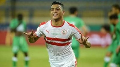 قناة الزمالك تعلن فشل مفاوضات سانت إيتيان لضم مصطفي محمد