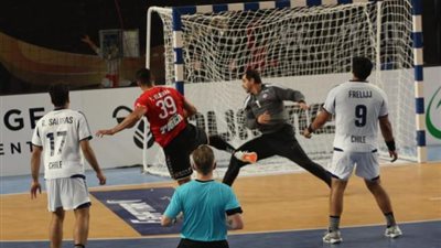 كأس العالم لليد.. الدرع رجل مباراة مصر وتشيلي