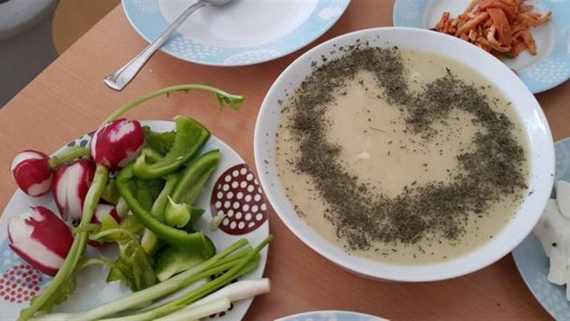 كشك باللحم والخضار