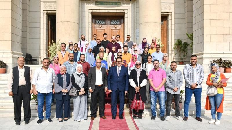 قافلة جامعة القاهرة