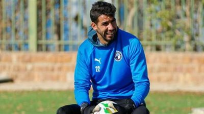 إكرامي يغادر لقاء بيراميدز والمقاولون