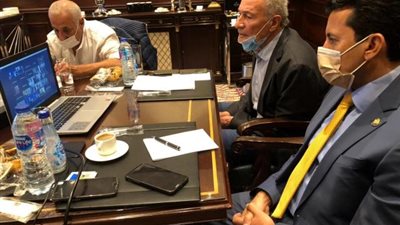 بالفيديو كونفراس .. اجتماع ببن وزيرا الرياضة والصحه مع وفود مونديال اليد