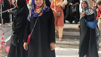 قمر 14.. روجينا تتألق بالحجاب في أحدث ظهور