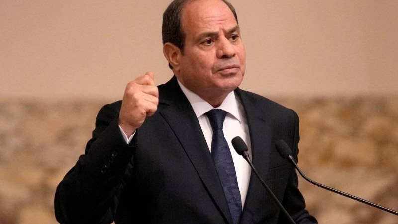 السيسى يزور غزة