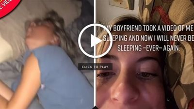 «مش الرجالة بس».. فتاة تلتقط فيديو محرج لصديقتها وهى نائمة