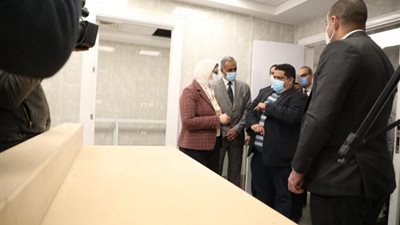 زايد تتفقد المركز القومى للترصد للأمراض المعدية بإمبابة