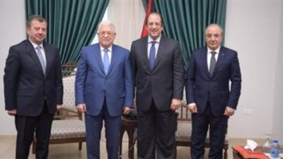 رئيس المخابرات العامة ينقل رسالة هامة من الرئيس السيسى لـ”أبو مازن”