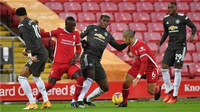 ترتيب الدوري الإنجليزي الممتاز بعد تعادل ليفربول أمام مانشستر يونايتد