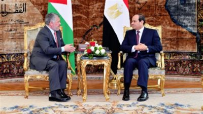 السيسي يتوجه اليوم إلى الأردن لبحث تطورات الأوضاع بالمنطقة