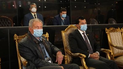 وزير الرياضة يؤازر المنتخب الوطني أمام السويد في مباراة تحديد الصدارة