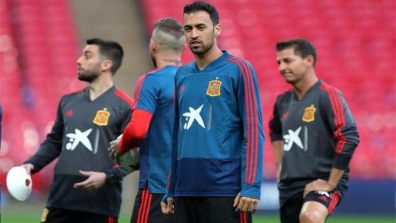 إسبانيا تنهي تدريباتها