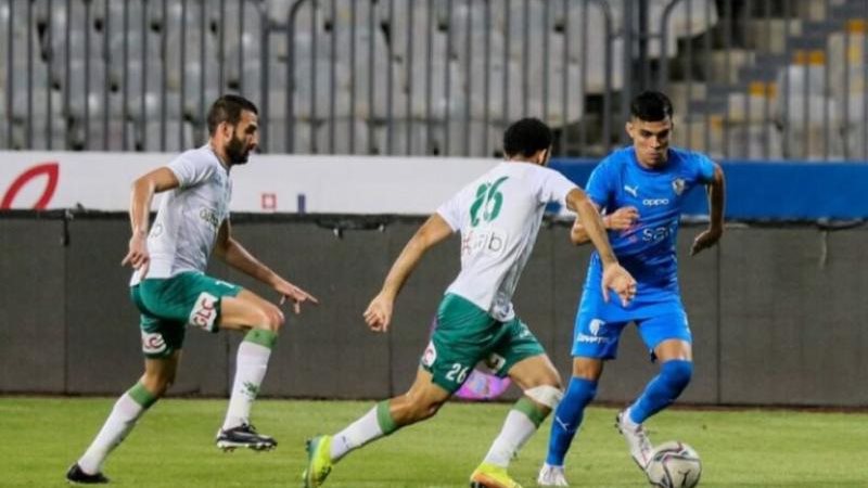 الزمالك ضد المصري