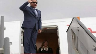 الملك عبد الله وولى عهده يودعان الرئيس السيسي بمطار ماركا