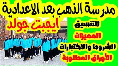 تنسيق مدرسة الذهب 2024