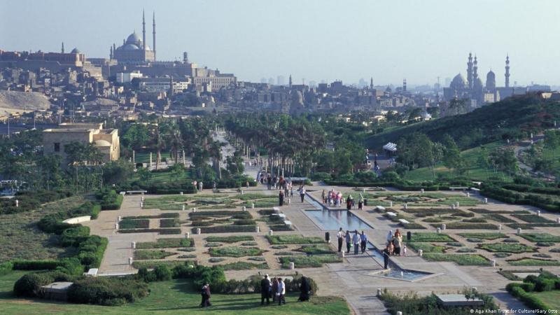 حديقة الأزهر في عيد