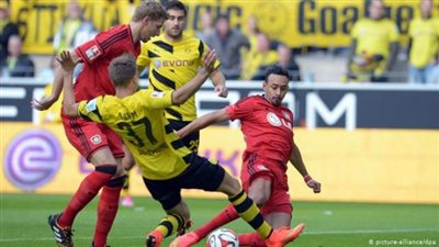 ليفركوزن يهزم بروسيا دورتموند (2_1) في الدوري الألماني