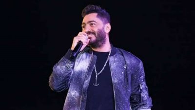 تجهيزات حفل تامر حسني تحت إشراف إسلام لطفي