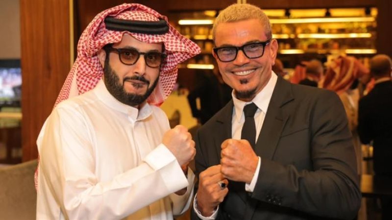 عمرو دياب وتركي آل