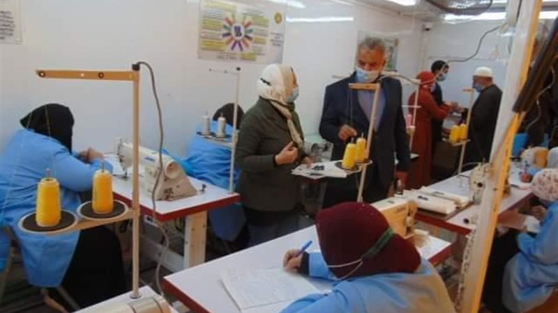 جانب من التدريب بالوحدة
