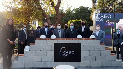 بالصور ٠٠ وضع حجر الأساس لتنفيذ أول عجلة ترفيهية دوارة بالعاصمة