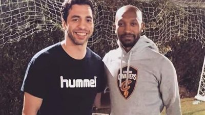 شيكابالا يوجه رسالة لأحمد الأحمر بعد حصوله على لقب رجل المباراة