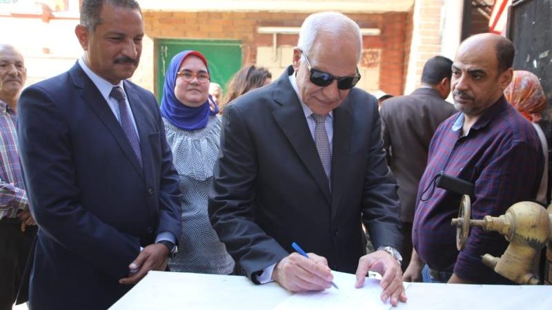 جولة محافظ الجيزة