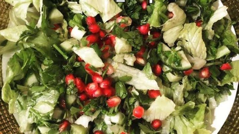 طريقة تحضير السلطة