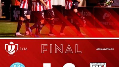 بيلباو يضرب إيبيزا بثنائية ويتأهل لربع نهائي كأس إسبانيا