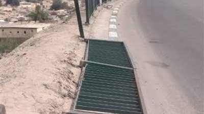 ضبط مرتكبي سرقة أجزاء من سور حديدي في شبرا الخيمة