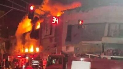 ”النيران التهمت كل شئ ”النيابة تكشف سبب اندلاع حريق شارع شكور في الإسكندرية